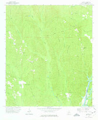 Ararat Alabama Historical topographic map, 1:24000 scale, 7.5 X 7.5 Minute, Year 1971