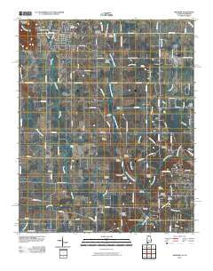 Ardmore Alabama Historical topographic map, 1:24000 scale, 7.5 X 7.5 Minute, Year 2010