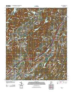 Argo Alabama Historical topographic map, 1:24000 scale, 7.5 X 7.5 Minute, Year 2011