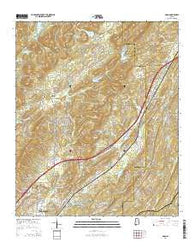 Argo Alabama Current topographic map, 1:24000 scale, 7.5 X 7.5 Minute, Year 2014