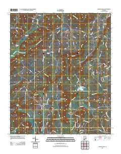Arkadelphia Alabama Historical topographic map, 1:24000 scale, 7.5 X 7.5 Minute, Year 2011