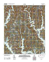 Arley Alabama Historical topographic map, 1:24000 scale, 7.5 X 7.5 Minute, Year 2011