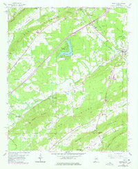 Ashville Alabama Historical topographic map, 1:24000 scale, 7.5 X 7.5 Minute, Year 1958