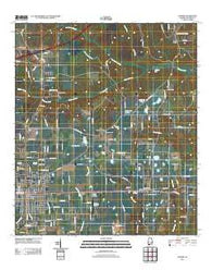 Atmore Alabama Historical topographic map, 1:24000 scale, 7.5 X 7.5 Minute, Year 2011