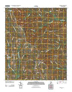Baker Hill Alabama Historical topographic map, 1:24000 scale, 7.5 X 7.5 Minute, Year 2011