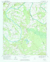 Ballplay Alabama Historical topographic map, 1:24000 scale, 7.5 X 7.5 Minute, Year 1967