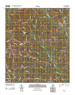 Banks Alabama Historical topographic map, 1:24000 scale, 7.5 X 7.5 Minute, Year 2011