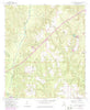 Barnett Crossroads Alabama Historical topographic map, 1:24000 scale, 7.5 X 7.5 Minute, Year 1960