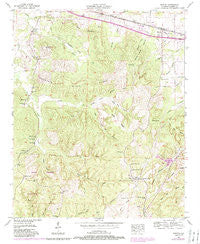 Barton Alabama Historical topographic map, 1:24000 scale, 7.5 X 7.5 Minute, Year 1953