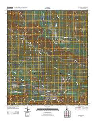 Batesville Alabama Historical topographic map, 1:24000 scale, 7.5 X 7.5 Minute, Year 2011