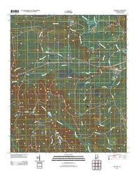 Bellamy Alabama Historical topographic map, 1:24000 scale, 7.5 X 7.5 Minute, Year 2011