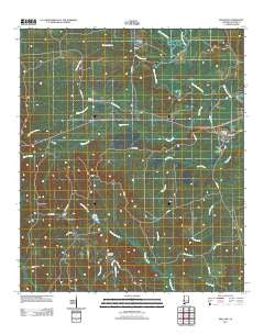 Bellamy Alabama Historical topographic map, 1:24000 scale, 7.5 X 7.5 Minute, Year 2011