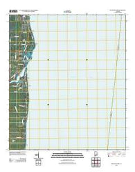 Bellefontaine Alabama Historical topographic map, 1:24000 scale, 7.5 X 7.5 Minute, Year 2011