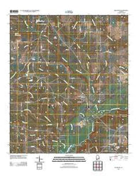 Bellwood Alabama Historical topographic map, 1:24000 scale, 7.5 X 7.5 Minute, Year 2011