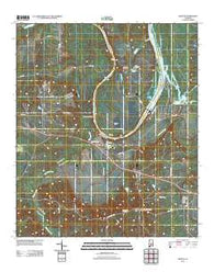 Benton Alabama Historical topographic map, 1:24000 scale, 7.5 X 7.5 Minute, Year 2011