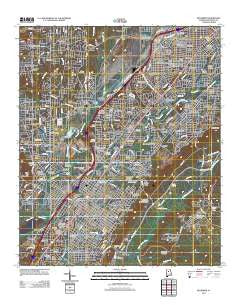 Bessemer Alabama Historical topographic map, 1:24000 scale, 7.5 X 7.5 Minute, Year 2011
