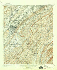 Bessemer Iron District Alabama Historical topographic map, 1:62500 scale, 15 X 15 Minute, Year 1905