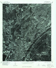 Bessemer Alabama Historical topographic map, 1:24000 scale, 7.5 X 7.5 Minute, Year 1975