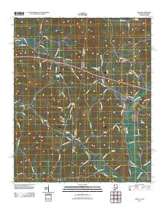 Bexar Alabama Historical topographic map, 1:24000 scale, 7.5 X 7.5 Minute, Year 2011
