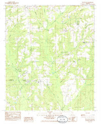 Billingsley Alabama Historical topographic map, 1:24000 scale, 7.5 X 7.5 Minute, Year 1984