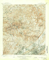 Birmingham Coal District Alabama Historical topographic map, 1:62500 scale, 15 X 15 Minute, Year 1904