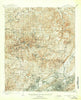 Birmingham Coal District Alabama Historical topographic map, 1:62500 scale, 15 X 15 Minute, Year 1904