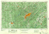 Birmingham Alabama Historical topographic map, 1:250000 scale, 1 X 2 Degree, Year 1957