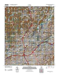 Birmingham North Alabama Historical topographic map, 1:24000 scale, 7.5 X 7.5 Minute, Year 2011