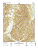 Bishop Alabama Current topographic map, 1:24000 scale, 7.5 X 7.5 Minute, Year 2014