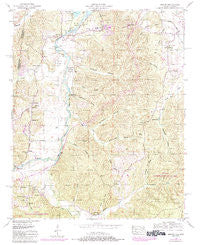 Bishop Alabama Historical topographic map, 1:24000 scale, 7.5 X 7.5 Minute, Year 1950