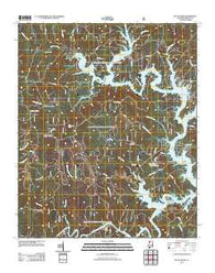 Black Pond Alabama Historical topographic map, 1:24000 scale, 7.5 X 7.5 Minute, Year 2011