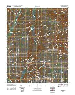Blackburn Alabama Historical topographic map, 1:24000 scale, 7.5 X 7.5 Minute, Year 2011