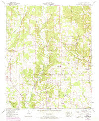 Blackburn Alabama Historical topographic map, 1:24000 scale, 7.5 X 7.5 Minute, Year 1952
