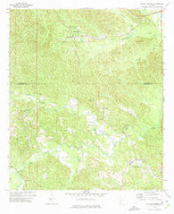 Bladon Springs Alabama Historical topographic map, 1:24000 scale, 7.5 X 7.5 Minute, Year 1971