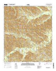 Bladon Springs Alabama Current topographic map, 1:24000 scale, 7.5 X 7.5 Minute, Year 2014