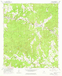Bleecker Alabama Historical topographic map, 1:24000 scale, 7.5 X 7.5 Minute, Year 1965