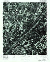 Blount Springs Alabama Historical topographic map, 1:24000 scale, 7.5 X 7.5 Minute, Year 1975