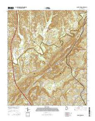 Blount Springs Alabama Current topographic map, 1:24000 scale, 7.5 X 7.5 Minute, Year 2014