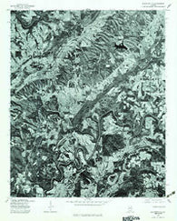 Blountsville Alabama Historical topographic map, 1:24000 scale, 7.5 X 7.5 Minute, Year 1975