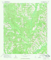 Bluff Springs Alabama Historical topographic map, 1:24000 scale, 7.5 X 7.5 Minute, Year 1968