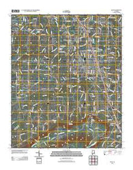 Boaz Alabama Historical topographic map, 1:24000 scale, 7.5 X 7.5 Minute, Year 2011