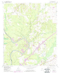 Boligee Alabama Historical topographic map, 1:24000 scale, 7.5 X 7.5 Minute, Year 1970