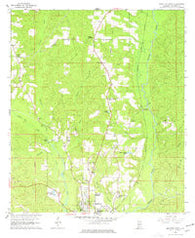 Brewton North Alabama Historical topographic map, 1:24000 scale, 7.5 X 7.5 Minute, Year 1960