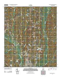 Brewton North Alabama Historical topographic map, 1:24000 scale, 7.5 X 7.5 Minute, Year 2011