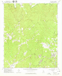 Brilliant Alabama Historical topographic map, 1:24000 scale, 7.5 X 7.5 Minute, Year 1967