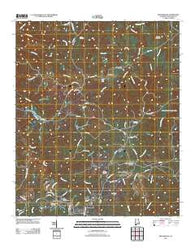 Brookwood Alabama Historical topographic map, 1:24000 scale, 7.5 X 7.5 Minute, Year 2011