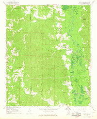 Brownville Alabama Historical topographic map, 1:24000 scale, 7.5 X 7.5 Minute, Year 1967