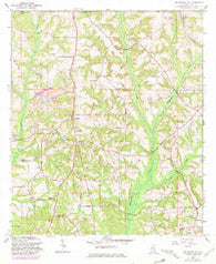 Brundidge NW Alabama Historical topographic map, 1:24000 scale, 7.5 X 7.5 Minute, Year 1960