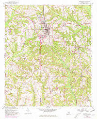 Brundidge Alabama Historical topographic map, 1:24000 scale, 7.5 X 7.5 Minute, Year 1960