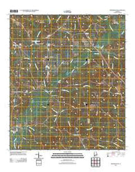 Brundidge SE Alabama Historical topographic map, 1:24000 scale, 7.5 X 7.5 Minute, Year 2011